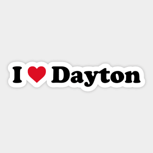 I Love Dayton Sticker